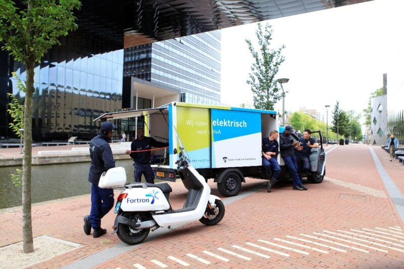 Elektrisch vervoer bij de HvA